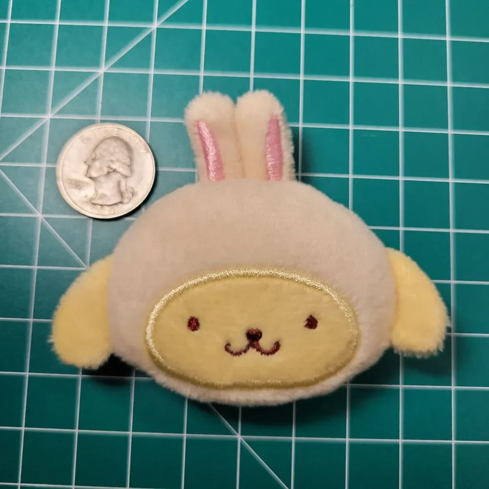 Pompompurin - Sanrio x Chiikawa Plush Hair Clip